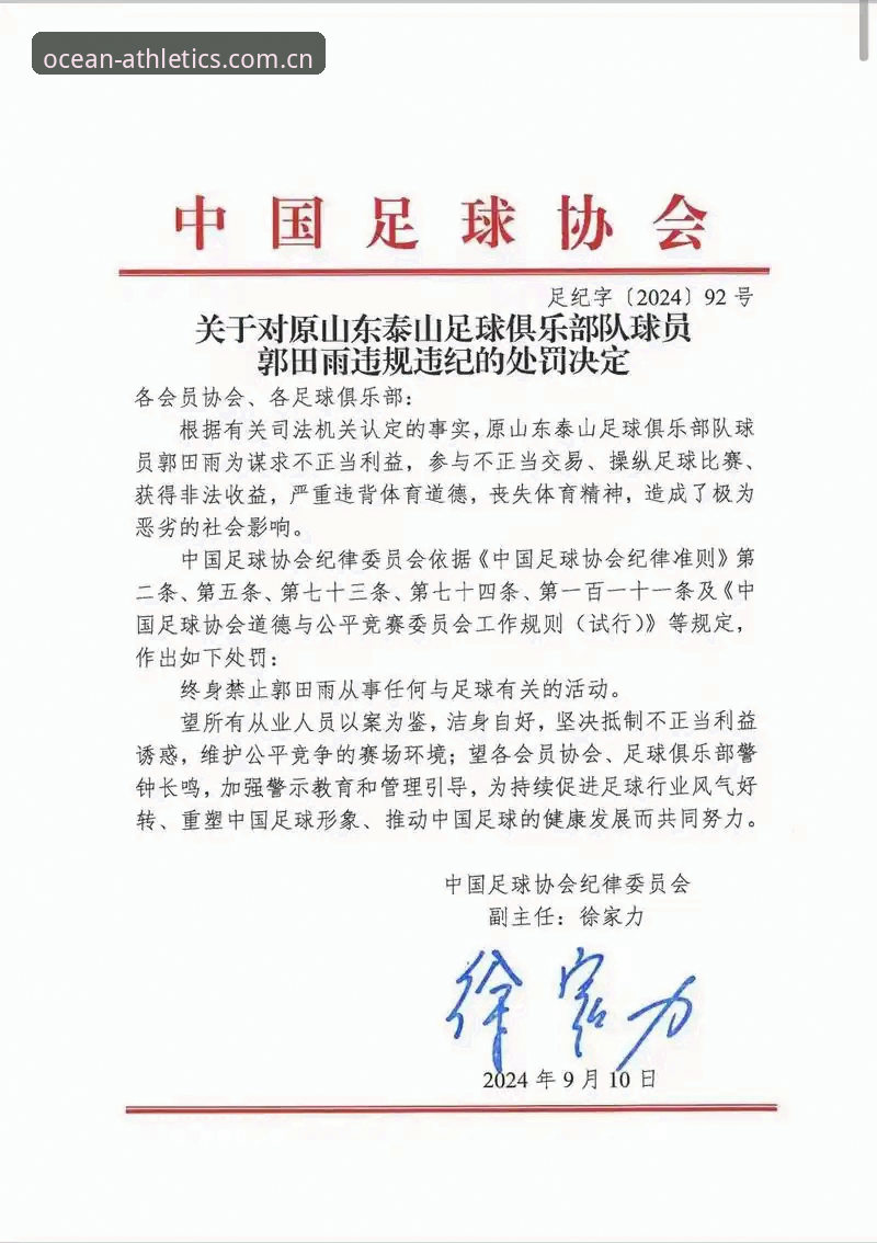 足协禁足名单vs行业自律：65人终身或5年禁赛背后的足球生态反思